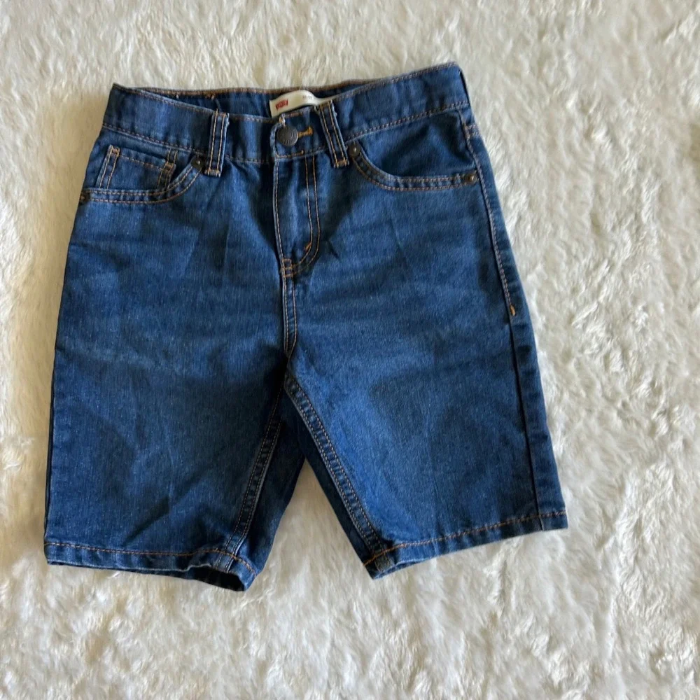 Cat & Jack Levi's Clothing Bundle Boys Size 7 Jeans Tees Shorts Mixed Lot